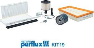 Purflux KIT19 - Комплект фильтра xparts.lv