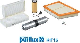 Purflux KIT16 - Комплект фильтра xparts.lv