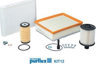 Purflux KIT12 - Комплект фильтра xparts.lv
