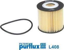 Purflux L408 - Eļļas filtrs xparts.lv