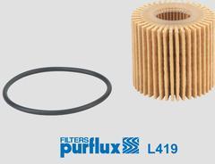 Purflux L419 - Oil Filter xparts.lv