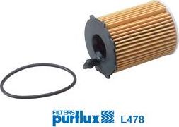 Purflux L478 - Eļļas filtrs xparts.lv