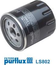 Purflux LS802 - Oil Filter xparts.lv
