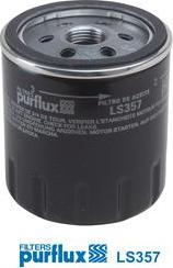 Purflux LS357 - Oil Filter xparts.lv