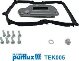 Purflux TEK005 - Hydraulic Filter, automatic transmission xparts.lv