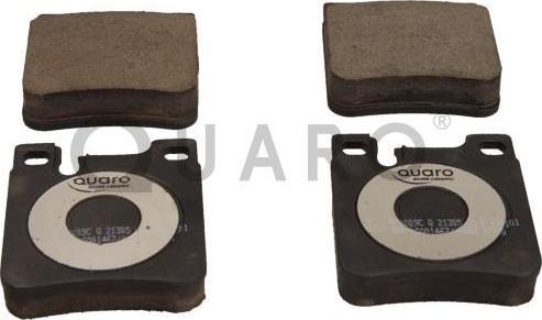 QUARO QP5009C - Тормозные колодки, дисковые, комплект xparts.lv