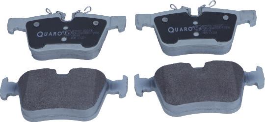 QUARO QP5781 - Тормозные колодки, дисковые, комплект xparts.lv