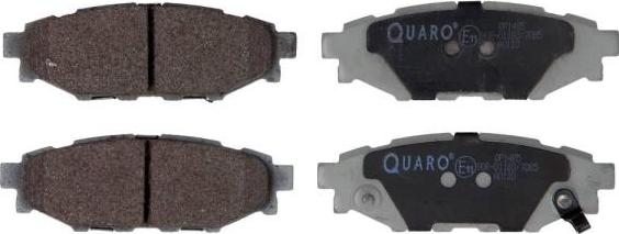 QUARO QP1485 - Тормозные колодки, дисковые, комплект xparts.lv