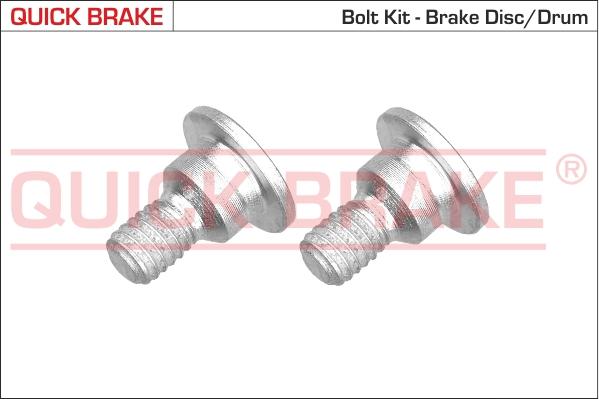QUICK BRAKE 11660K - Screw Set, brake disc xparts.lv