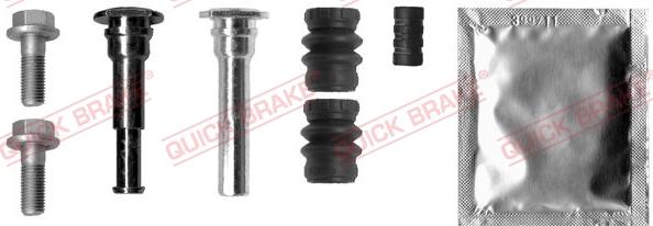 QUICK BRAKE 113-1317X - Guide Sleeve Kit, brake caliper xparts.lv