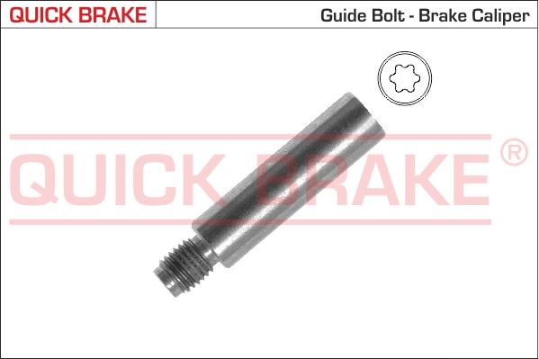 QUICK BRAKE 11201 - Guide Bolt, brake caliper xparts.lv