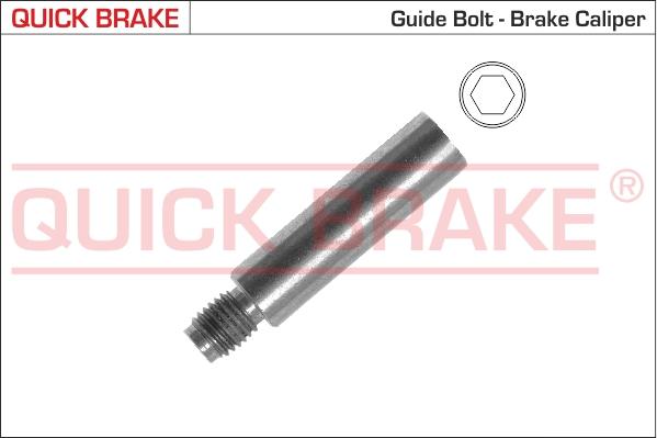 QUICK BRAKE 11286 - Направляющий болт, корпус скобы тормоза xparts.lv