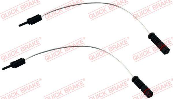 QUICK BRAKE WS 0182 A - Сигнализатор, износ тормозных колодок xparts.lv