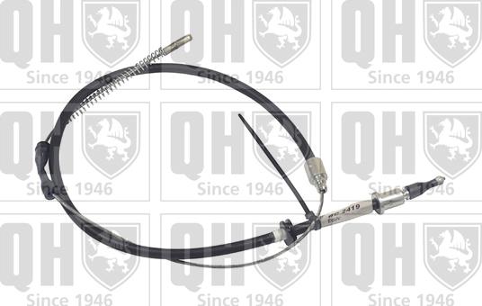 Quinton Hazell BC2845 - Cable, parking brake xparts.lv