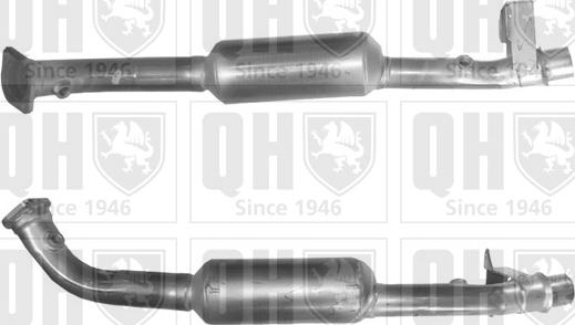 Quinton Hazell QCAT91565 - Catalytic Converter xparts.lv