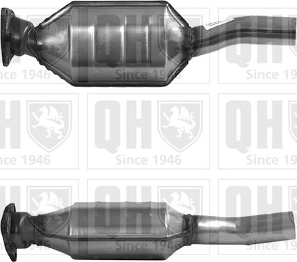 Quinton Hazell QCAT80011 - Catalytic Converter xparts.lv