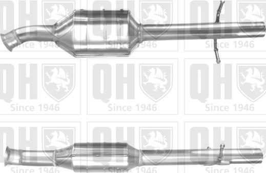 Quinton Hazell QCAT80101 - Katalizators xparts.lv