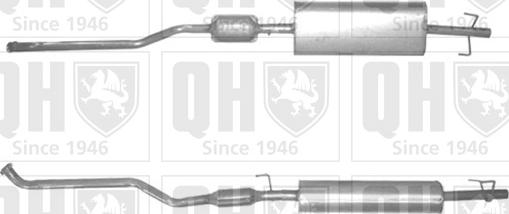 Quinton Hazell QCAT80114 - Katalizators xparts.lv