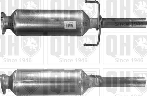 Quinton Hazell QDPF11053 - Сажевый / частичный фильтр, система выхлопа ОГ xparts.lv