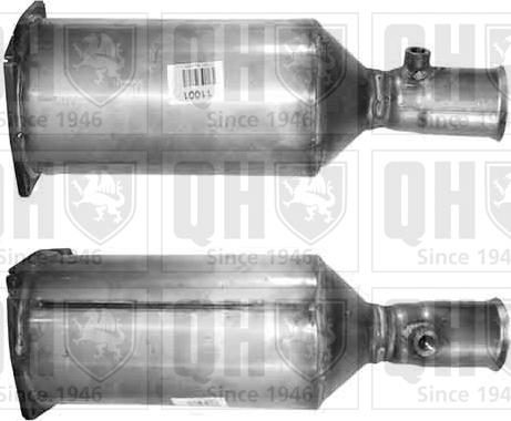 Quinton Hazell QDPF11001 - Soot / Particulate Filter, exhaust system xparts.lv