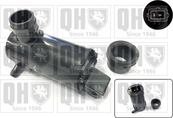 Quinton Hazell QWP009 - Водяной насос, система очистки окон xparts.lv