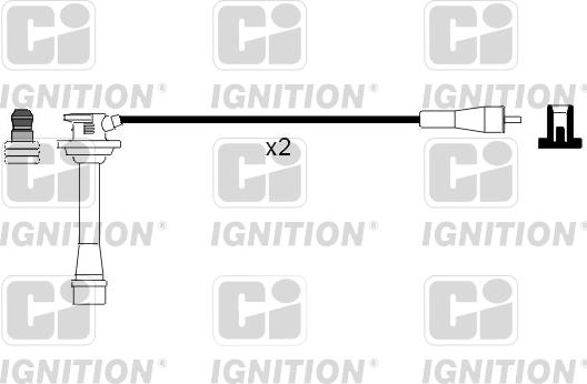 Quinton Hazell XC662 - Augstsprieguma vadu komplekts xparts.lv