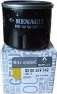 RENAULT 82 00 257 642 - Oil Filter xparts.lv