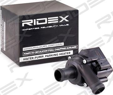 RIDEX 999W0016 - Ūdens recirkulācijas sūknis, Autonomā apsildes sistēma xparts.lv