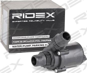 RIDEX 999W0010 - Ūdens recirkulācijas sūknis, Autonomā apsildes sistēma xparts.lv