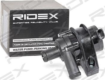 RIDEX 999W0011 - Ūdens recirkulācijas sūknis, Autonomā apsildes sistēma xparts.lv