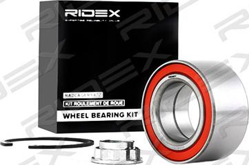 RIDEX 654W0301 - Riteņa rumbas gultņa komplekts xparts.lv