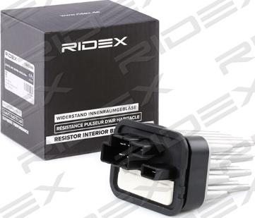 RIDEX 1385C0040 - Блок управления, отопление / вентиляция xparts.lv