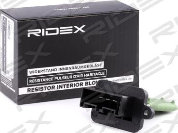 RIDEX 1385C0025 - Vadības bloks, Apsilde / Ventilācija xparts.lv