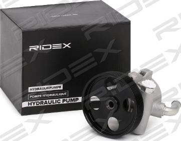 RIDEX 12H0127 - Hydraulic Pump, steering system xparts.lv