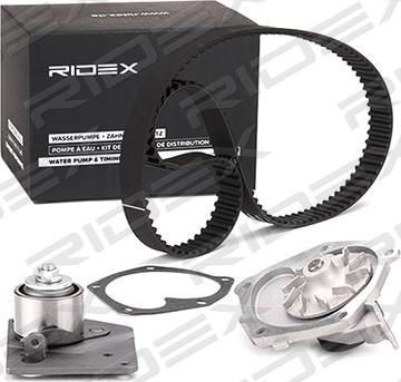 RIDEX 3096W0043 - Ūdenssūknis + Zobsiksnas komplekts xparts.lv