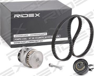 RIDEX 3096W0042 - Water Pump & Timing Belt Set xparts.lv