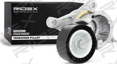 RIDEX 310T0055 - Belt Tensioner, v-ribbed belt xparts.lv