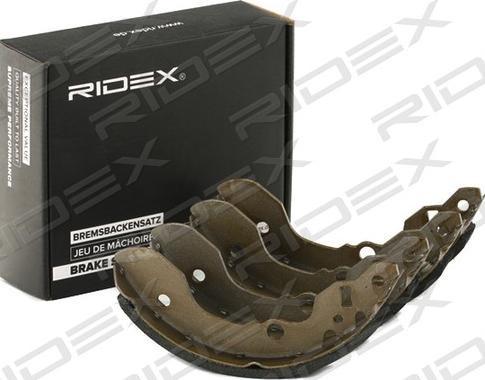 RIDEX 70B0154 - Комплект тормозных колодок, барабанные xparts.lv