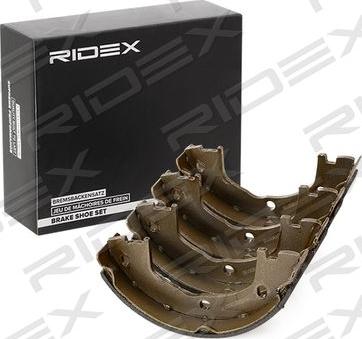 RIDEX 70B0212 - Stabdžių trinkelių komplektas xparts.lv