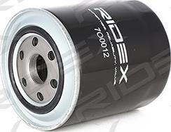 RIDEX 7O0012 - Eļļas filtrs xparts.lv