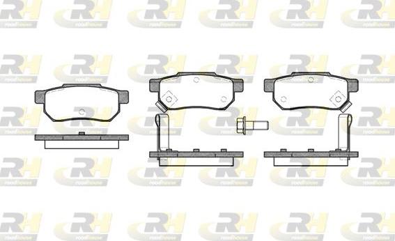 Roadhouse 2233.02 - Brake Pad Set, disc brake xparts.lv