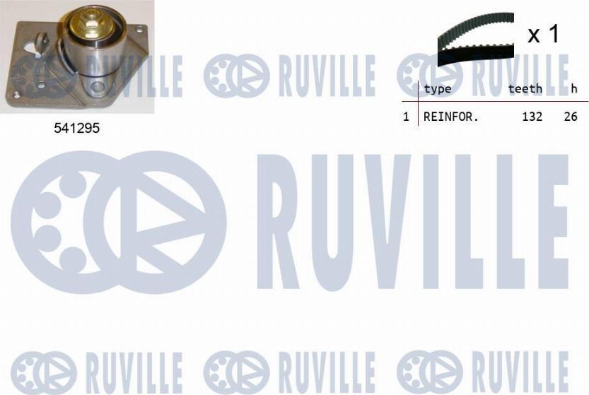 Ruville 550113 - Zobsiksnas komplekts xparts.lv