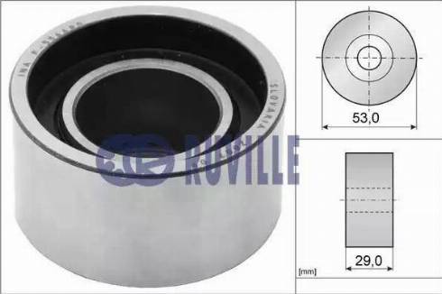 Ruville 55842 - Deflection / Guide Pulley, timing belt xparts.lv