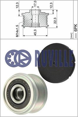 Ruville 56844 - Water Pump xparts.lv