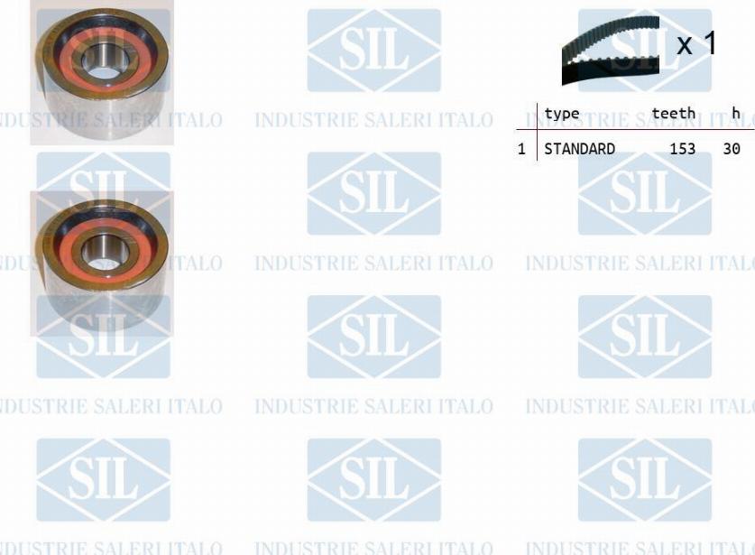 Saleri SIL TK1049 - Timing Belt Set xparts.lv