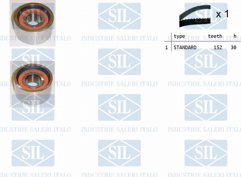 Saleri SIL TK1044 - Timing Belt Set xparts.lv