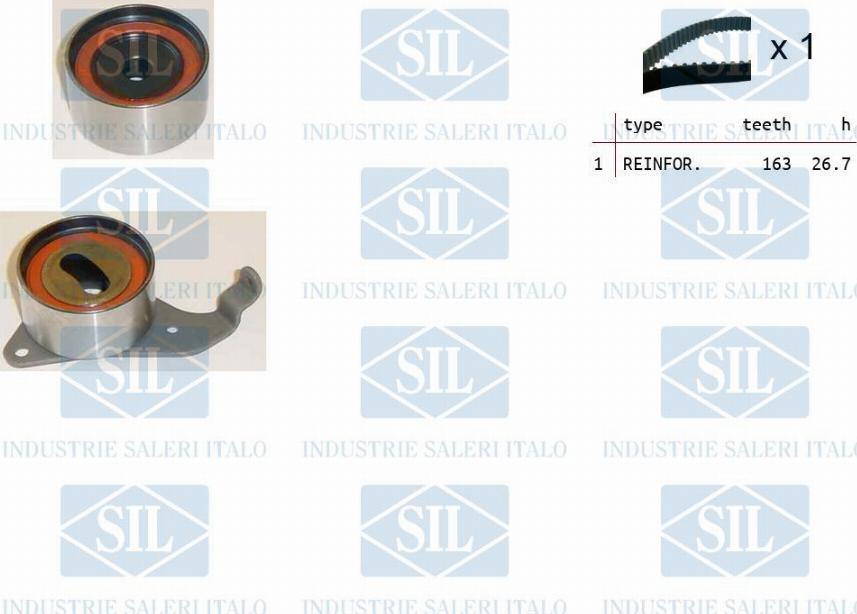 Saleri SIL TK1190 - Timing Belt Set xparts.lv