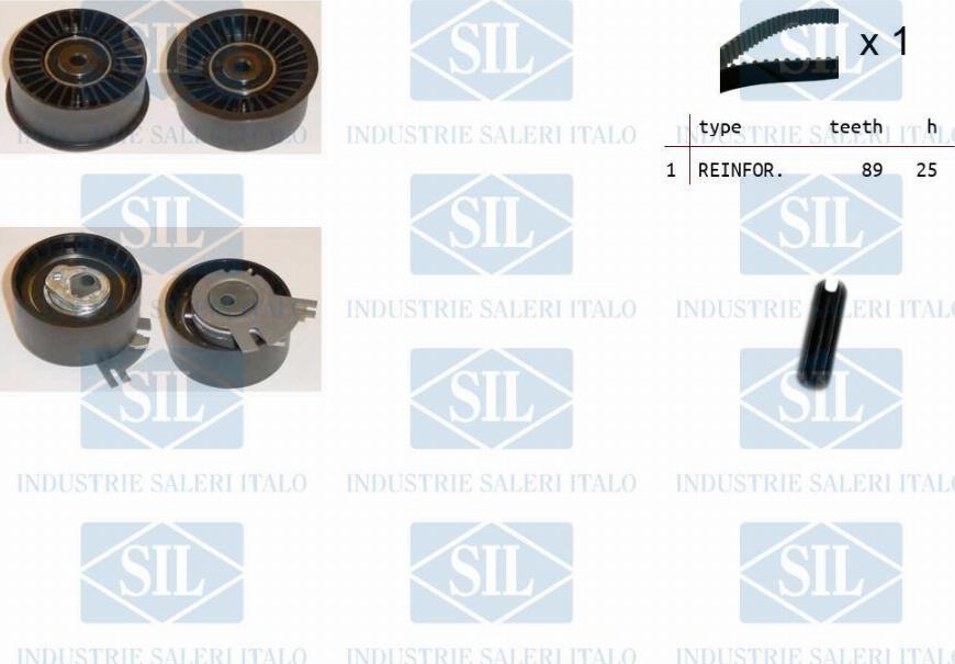 Saleri SIL TK1118 - Timing Belt Set xparts.lv