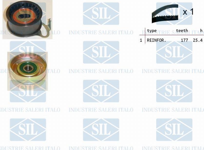 Saleri SIL TK1172 - Timing Belt Set xparts.lv