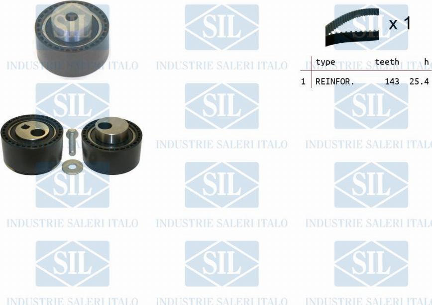Saleri SIL TK1295 - Timing Belt Set xparts.lv